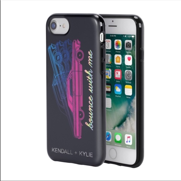 Kendall & Kylie Bounce With Me IPhone X Protective Case Black Matte Finish - Picture 2 of 7